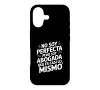 No Soy Perfecta Pero Soy Abogada, Humour Abogado Coque pour iPhone 17
