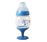 No Spill Kids Bottle, 180ml Drop Resistant Water Bottle, Lightweight Easy Grip Design for Drinking Breastmilk Weaning Travel Home Bedtime, Safe Training for Kids and Young Children