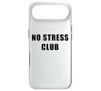 No Stress Club - Men & Women Funny Anti-Stress Motivational Coque pour iPhone Air