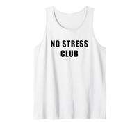 No Stress Club - Men & Women Funny Anti-Stress Motivational Débardeur