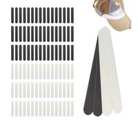 No Sweat Hat Liner, 100 Piece Absorbing Insert Pad, Absorbing Hats Protector, Soft Design for Gardening, Picnics, Camping Trips, Hiking, Yoga, Sports Events, Beach, 9.84x1.5 inches