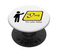 No Te preocupes. Dios no sabe fallar PopSockets PopGrip Adhésif