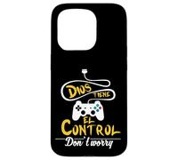No te preocupes, Dios tiene el control. - Spanish Bible Tee Coque pour iPhone 15 Pro
