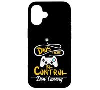 No te preocupes, Dios tiene el control. - Spanish Bible Tee Coque pour iPhone 16