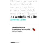 No Tendréis Mi Odio - [Livre en VO] Leiris, Antoine (Auteur)