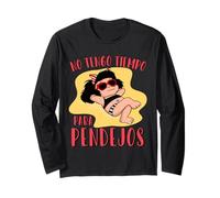 No tengo tiempo para Pendejos drôle féministe Mafalda Manche Longue