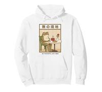 No Thoughts Just Vibes Tête de Grenouille Vide Zen Japonais Sweat à Capuche