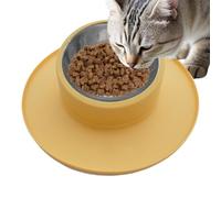 No Tip Pet Bowl - No Tip Pet Water Bowl - Dog Food Bowls - Silicone Stainless Steel Non-Skid Water And Food Bowl Pets Puppy