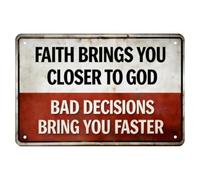 No Trespassing Sign - Metal Decorative Warning Signage, Private Property Security Sign with High Visibility Print, Outdoor Fence Warning, Security Access Restriction Signs for Home Bathroom