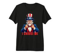 No Uncle Sam « I Choose Me » Authenticité et résilience T-Shirt Haut de Gamme