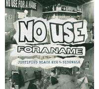NO USE FOR A NAME - JUSTIFIED BLACK EYES VINYL LP SINGLE NEUF
