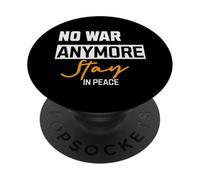 No War Anymore Stay in Peace Demo Proverbes Démonstration PopSockets PopGrip Adhésif