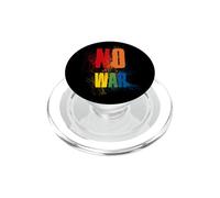 NO War Stop War Peace PopSockets PopGrip pour MagSafe