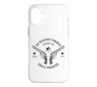 No Weapon Formed Against Me - Isaiah 54:17 Protection Verse Coque pour iPhone 16 Plus