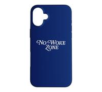 No Woke Zone Activiste Vote électeurs Élection Non réveillée Coque pour iPhone 16 Plus
