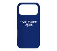 No Woke Zone Activiste Vote électeurs Élection Non réveillée Coque pour iPhone 17 Pro Max