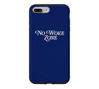 No Woke Zone Activiste Vote électeurs Élection Non réveillée Coque pour iPhone 7 Plus/8 Plus