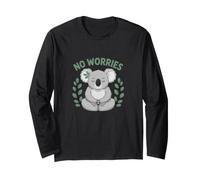 No Worries Koala Australien Yoga - Souvenir Australien Australien Manche Longue