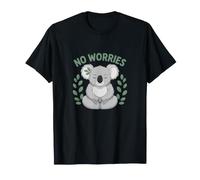 No Worries Koala Australien Yoga - Souvenir Australien Australien T-Shirt