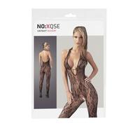NO:XQSE - Body en dentelle - Orné de perles - Noir - L/XL
