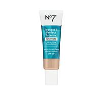 No7 Advanced Foundation All In One Protect & Perfect Calico Fond de teint anti-âge avec Fps 50 pour femme Crème de fond de teint liquide 28,3 g