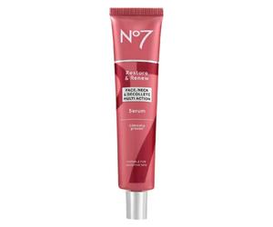 No7 Boots no7 restore et renouveler le visage, le cou sérum multi action 75ml