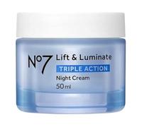 No7 Crème de Nuit Triple Action Lift & Luminate FORMULE AMÉLIORÉE - 50 ml