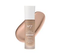 No7 Lift & Luminate Fond de teint sérum triple action - Vanille fraîche - Fond de teint liquide avec SPF 15 pour base rosée et brillante - Fond de teint sérum radieux pour peaux matures (30 ml)