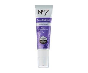 No7 Pure Retinol Concentré de nuit (1 % de rétinol) 30 ml (paquet de 1) - Sans parfum