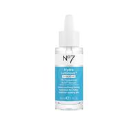 No7 Sérum hydratant pour le visage avec 2 % d'acide hyaluronique HydraLuminous+ et niacinamide avec 5 % de vitamine B3 pour réparer la barrière cutanée - Pour une peau visiblement éclatante