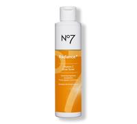No7 - Tonique illuminant à la vitamine C Radiance+: tonique avec 2% de complexe de vitamine C avec écorce de saule et aloe vera AHA Fac