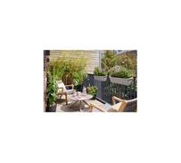 Noa Balconniere L - Gris - L 65 x B 20 x H 18 cm - Balconextérieur - 100% recyclé