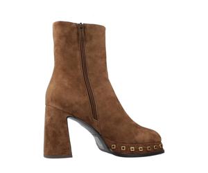 Noa Harmon - Bottes Cheville Basiques - Femme - Chaussures - Brun - Taille: 40 EU