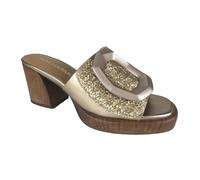 Noa Harmon - Chaussures Slip-On Élégantes - Femme - Chaussures - Jaune - Taille: 38 EU