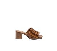 Noa Harmon - Mules à talons - Femme - Chaussures - Brun - Taille: 38 EU