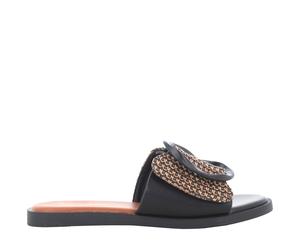 Noa Harmon P26f Pantoufles pour femmes 9661-67 GEA NOIR