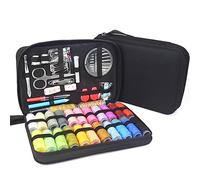 Kit de couture 97 pièces accessoires de couture 24 bobines de fil Mini kit de couture complet pour débutants, voyageurs, parents et amis