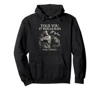 Noah 2348 BC Funny Rain Humour Design Historical Flood Blague Sweat à Capuche