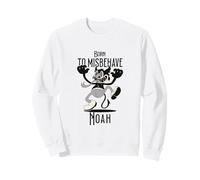 Noah - Beau nom de garçon avec Un Petit démon Mignon Sweatshirt