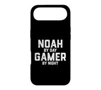 Noah by Day Gamer by Night Drôle Gaming Meme Streamer Noah Coque pour iPhone Air