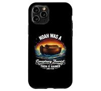 Noah était Un théoricien du Complot, Puis il a plu Un Dicton Amusant Coque pour iPhone 11 Pro