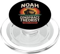 Noah était Un théoricien du Complot Puis il pleuvait PopSockets PopGrip pour MagSafe