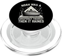 Noah était Un théoricien du Complot Puis il pleuvait PopSockets PopGrip pour MagSafe