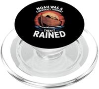 Noah était Un théoricien du Complot Puis il pleuvait PopSockets PopGrip pour MagSafe