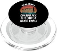 Noah était Un théoricien du Complot Puis il pleuvait PopSockets PopGrip pour MagSafe