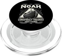 Noah était Un théoricien du Complot Puis il pleuvait PopSockets PopGrip pour MagSafe