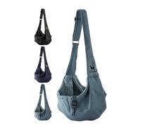 Noah & Paw Sac de Transport pour Chien 5-18 LB, Sling pour Petits Chiens et Chats, Sangle réglable rembourrée, sergé Premium doublé de Fourrure, Double sécurité, Lavable en Machine