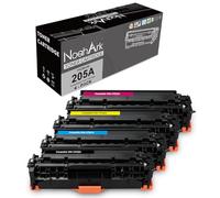 NoahArk Compatible avec 205A CF530A CF531A CF532A CF533A Cartouche de Toner de Remplacement pour HP Color Laserjet Pro M181FW M181 M180 180N M154A M154NW M154 imprimante (4 Paquets)
