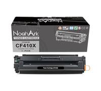NoahArk Compatible pour 410X CF410X CF410A Cartouches de Toner pour Color Laserjet Pro MFP M477fdw M477fnw M477fdn M452dn M452nw M452dw M377dw M377 Imprimante Rendement élevé 6500 Pages (1 Noir)