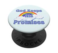 Noahs Ark Bible Disant Que Dieu Tient Ses promesses PopSockets PopGrip Adhésif